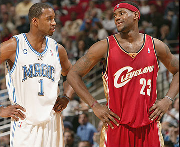 Behind The Arcs: LeBron James and Tracy McGrady